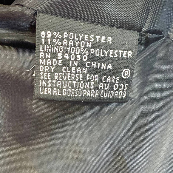 Kasper Tangerine Collarless Lined Blazer 6 - Picture 3 of 7